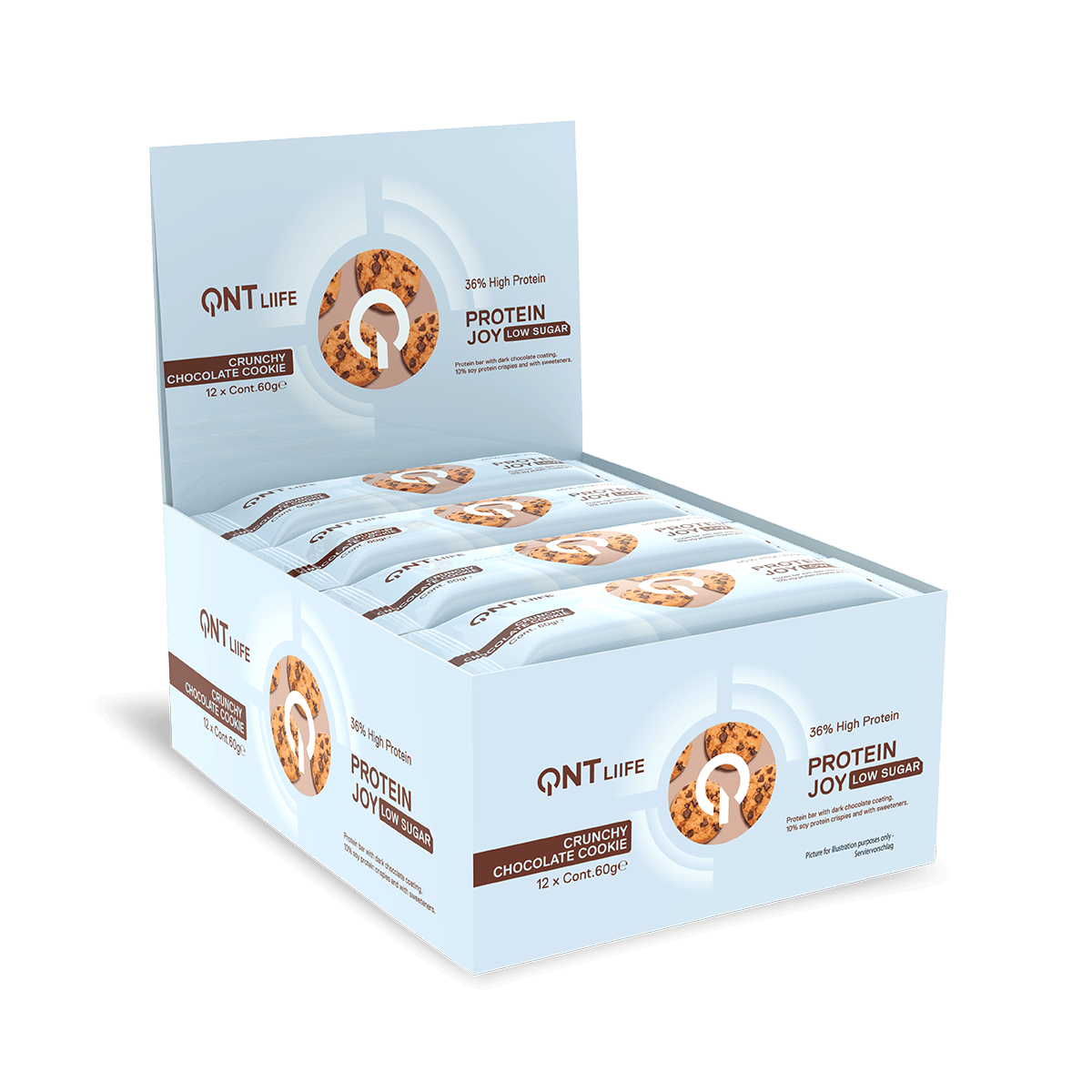 Barra Proteica Joy - Low Sugar Chocolate Cookie 60g